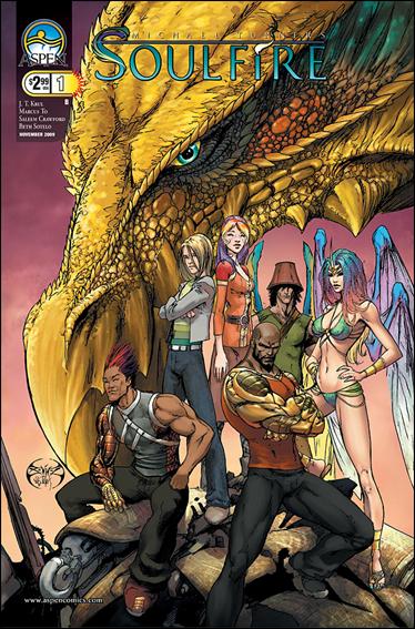 Michael Turner's Soulfire (2009) issue 1-B Joe Benitez Cover