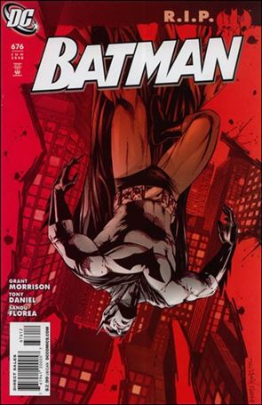 Batman (1940) issue 676-C Tony Daniel Red Cover (2nd Printing)