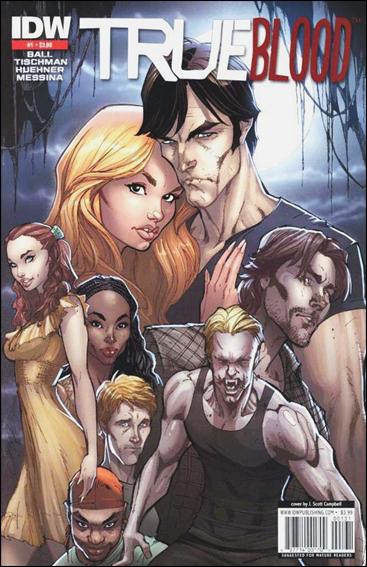 True Blood (2010) issue 1-N J. Scott Campbell Cover (3rd Printing)