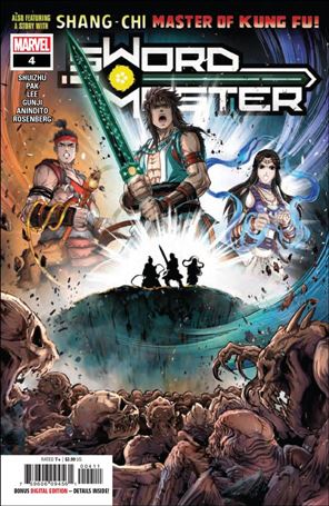 Sword Master issue 4 Gunji Cover