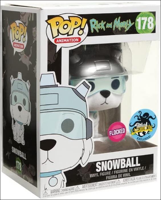 POP! Animation figure 178-B Snowball (Flocked) LA Comic Con 2017