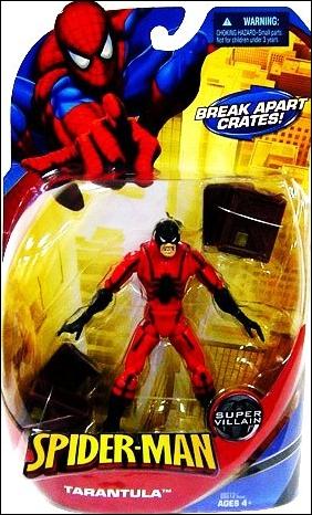 Spider-Man Classic Heroes figure 8 Tarantula (with Break Apart Crates)