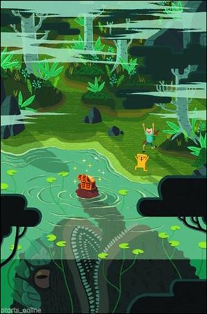 Adventure Time (2012) issue 22-D Allen Lau 1:25 Virgin Cover