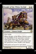 Magic the Gathering: Duel Decks: Knights vs. Dragons (Base Set) card 6 Knight of the White Orchid