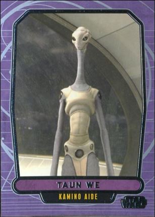 Star Wars Galactic Files (Base Set) card 54 Taun We Kamino Aide