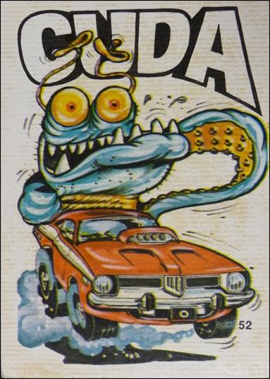 Fantastic Odd Rods: Series 2 (Base Set) card 52 Cuda
