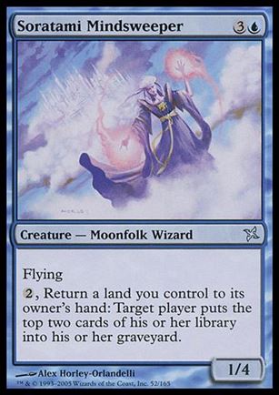 Magic the Gathering: Betrayers of Kamigawa (Base Set) card 52 Soratami Mindsweeper