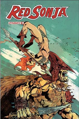 Red Sonja (2019) issue 20-F Roberto Castro Cover