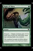 Magic the Gathering: Conflux (Base Set) card 85 Might of Alara