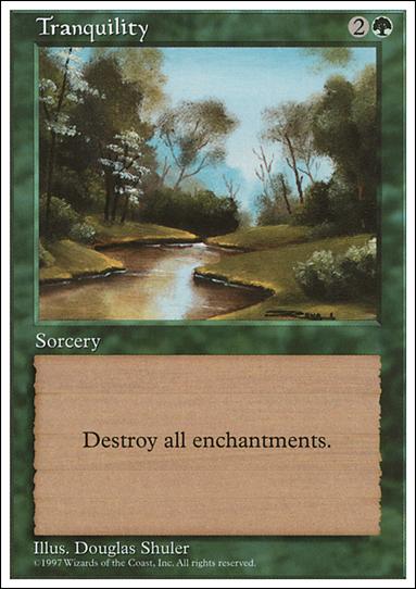 Magic the Gathering: 5th Edition (Base Set) card 333 Tranquility