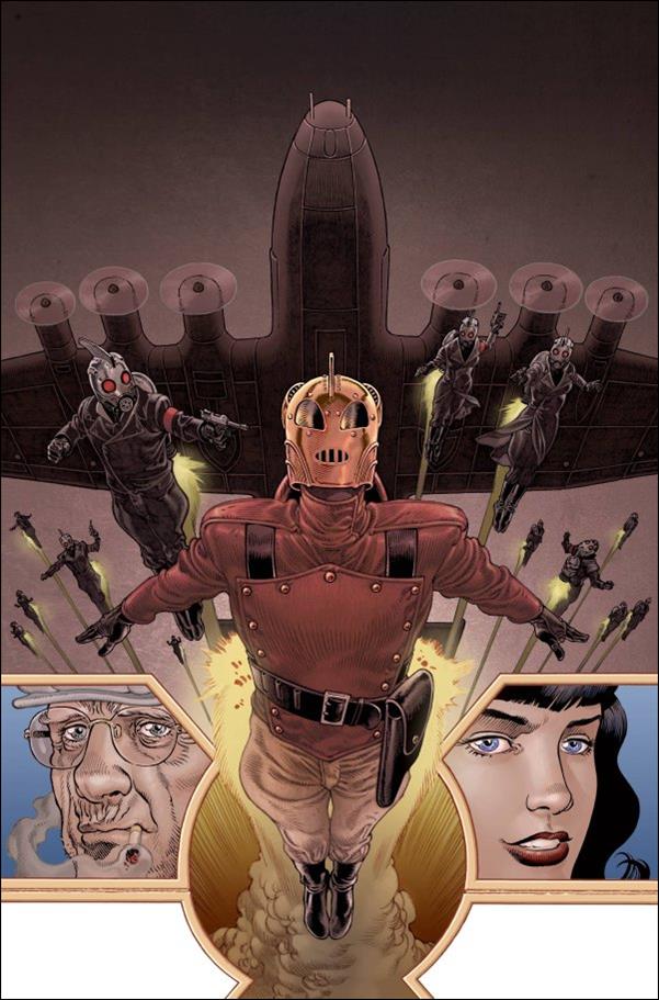 Rocketeer: In the Den of Thieves issue 4-C Gabriel Rodriguez 1:10 Cover
