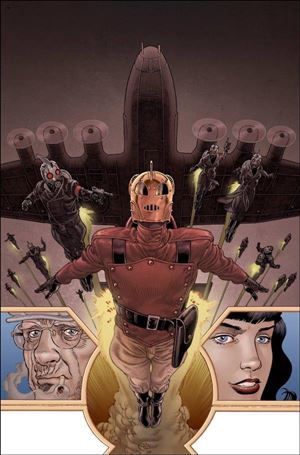 Rocketeer: In the Den of Thieves issue 4-C Gabriel Rodriguez 1:10 Cover