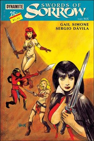 Swords of Sorrow issue 6-C Robert Hack Subscription Cover