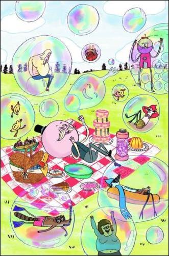 Regular Show issue 8-C Yumi Sakugawa 1:15 Virgin Cover