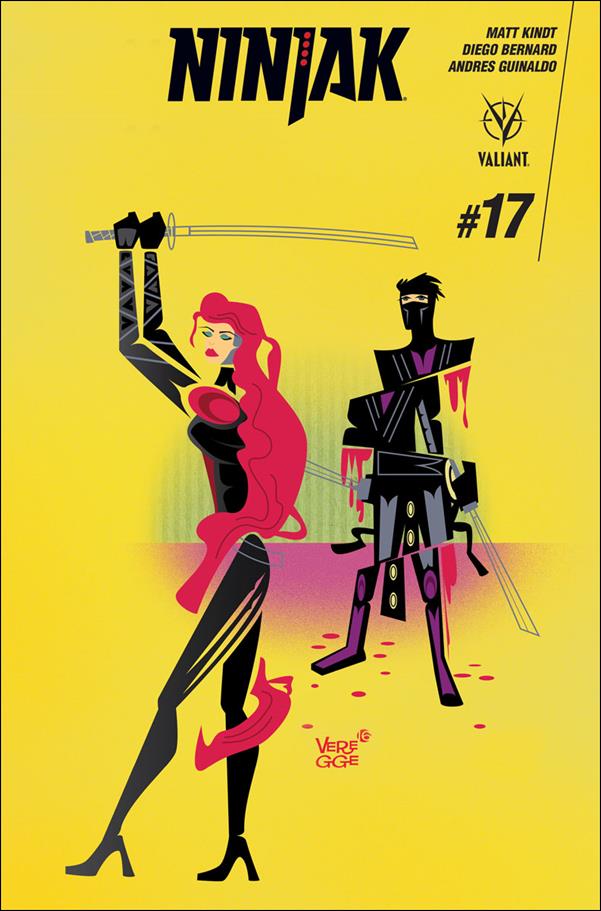 Ninjak (2015) issue 17-C Jeffrey Veregge 1:20 Cover