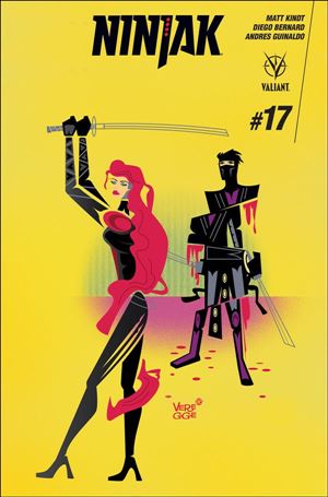 Ninjak (2015) issue 17-C Jeffrey Veregge 1:20 Cover