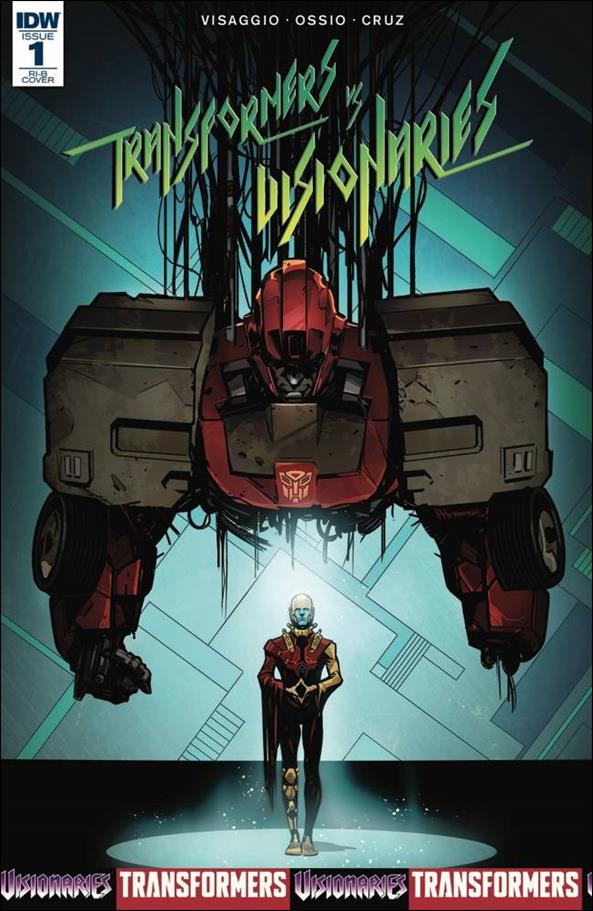 Transformers vs The Visionaries issue 1-D Angel Hernandez 1:20 Cover
