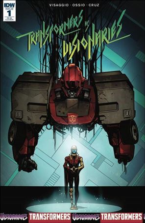 Transformers vs The Visionaries issue 1-D Angel Hernandez 1:20 Cover