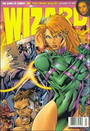 Wizard: The Guide to Comics issue 55-B Gen 13 & Backlash Cover