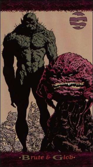 Sandman Trading Cards (Base Set) card 58 Brute & Glob