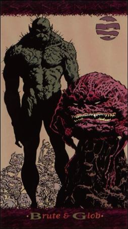 Sandman Trading Cards (Base Set) card 58 Brute & Glob
