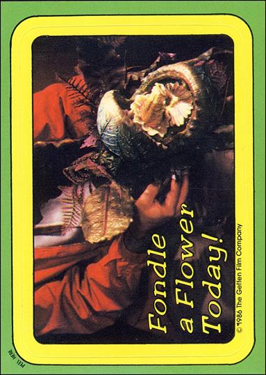 Little Shop of Horrors (Movie) (Base Set) card 33 Fondle a Flower Today!