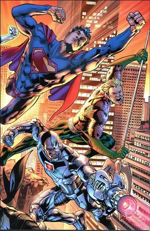 Justice League of America (2015) issue 2-D Bryan Hitch SDCC Wrap Cover