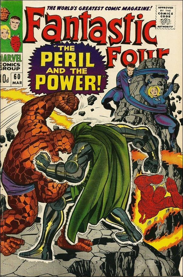 Fantastic Four (1961) issue 60-B UK Price Cover