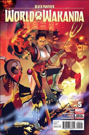 Black Panther: World of Wakanda issue 5 Afua Richardson Cover