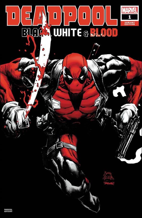 Deadpool: Black, White & Blood issue 1-D Ryan Stegman 1:25 Cover
