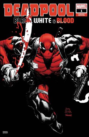 Deadpool: Black, White & Blood issue 1-D Ryan Stegman 1:25 Cover