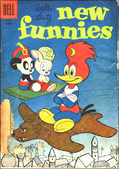 Walter Lantz New Funnies 242-A by Dell