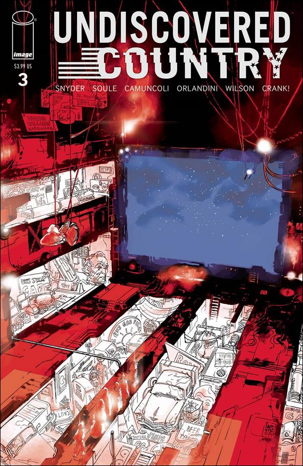Undiscovered Country issue 3 Giuseppe Camuncoli Cover