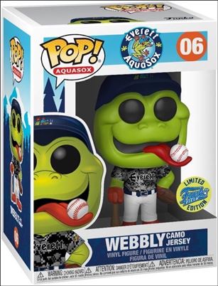 Pop! Aquasox figure 6 Webbly Camo Jersey
