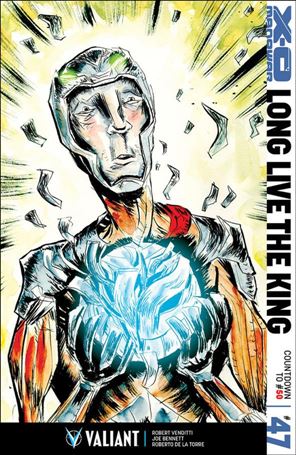 X-O Manowar (2012)  issue 47-N Unbagged Jeff Lemire 1:50 Cover