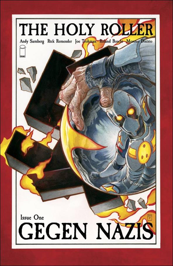 Holy Roller issue 1-B J.H. Williams III Cover