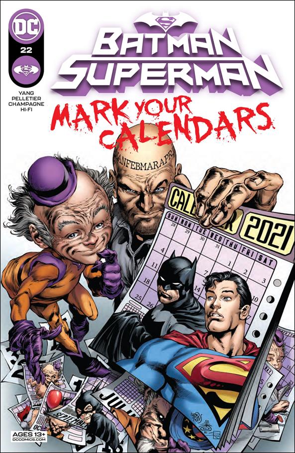 Batman/Superman (2019) issue 22 Ivan Reis Cover