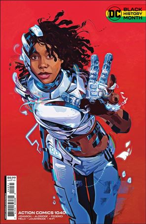 Action Comics (1938) issue 1040-C Alexis Franklin Black History Month Cover