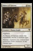 Magic the Gathering: Avacyn Restored (Base Set) card 33 Riders of Gavony