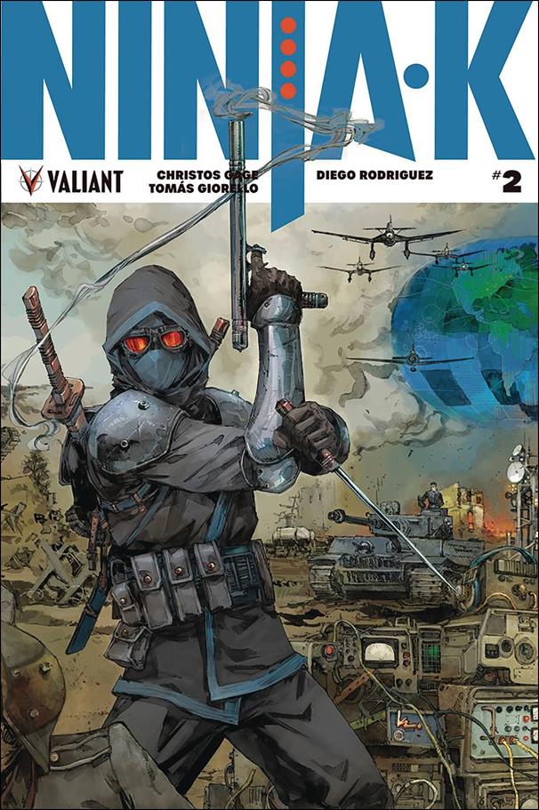 Ninja-K issue 2-D Kenneth Rocafort 1:20 Cover