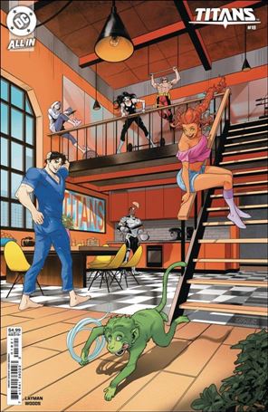 Titans (2023) issue 18-C Vasco Georgiev Cardstock Cover
