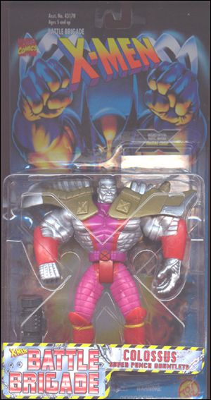 X-Men (Battle Brigade) figure 2-B Colossus (Red & Purple Costume)