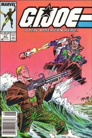 G.I. Joe: A Real American Hero issue 60-B Newsstand Cover