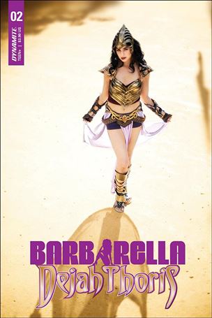 Barbarella / Dejah Thoris issue 2-E Cosplay Photo Cover