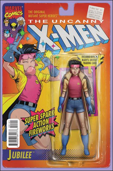 X-Men '92 (2016) issue 1-C John Tyler Christopher Action Figure Cover