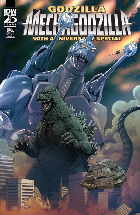 Godzilla: Mechagodzilla 50th Anniversary issue 1 Andrew Griffith Cover