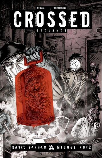 Crossed: Badlands issue 33-D Red Crossed Cover 1:3