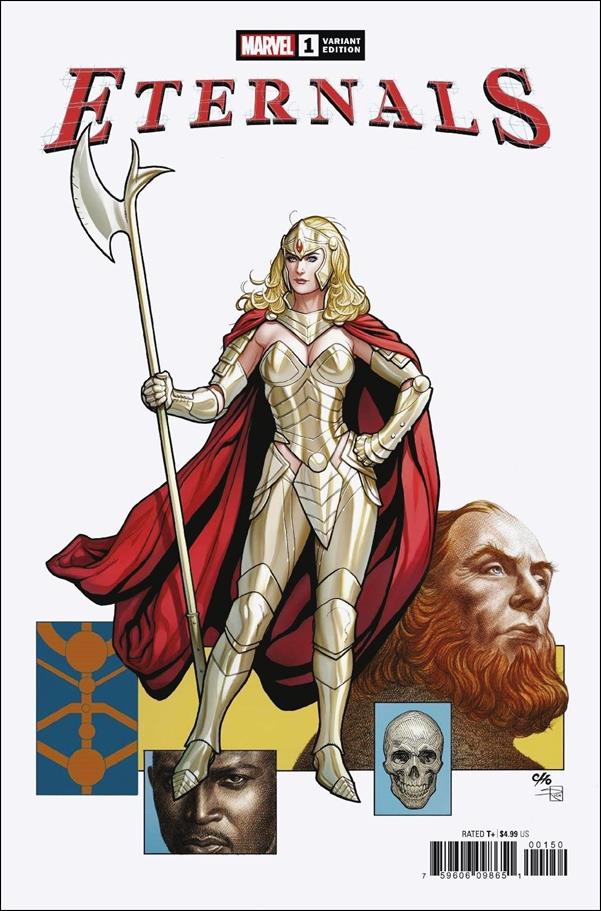 Eternals (2021) issue 1-RE Frank Cho Cover