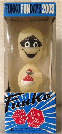 Wacky Wobblers (Advertising) item Nn25-B Yummy Mummy (Glow)