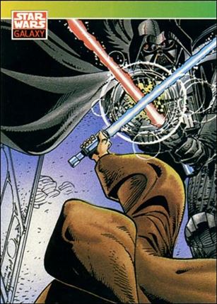 Star Wars Galaxy: Series 1 (Base Set) card 124 Walter Simonson